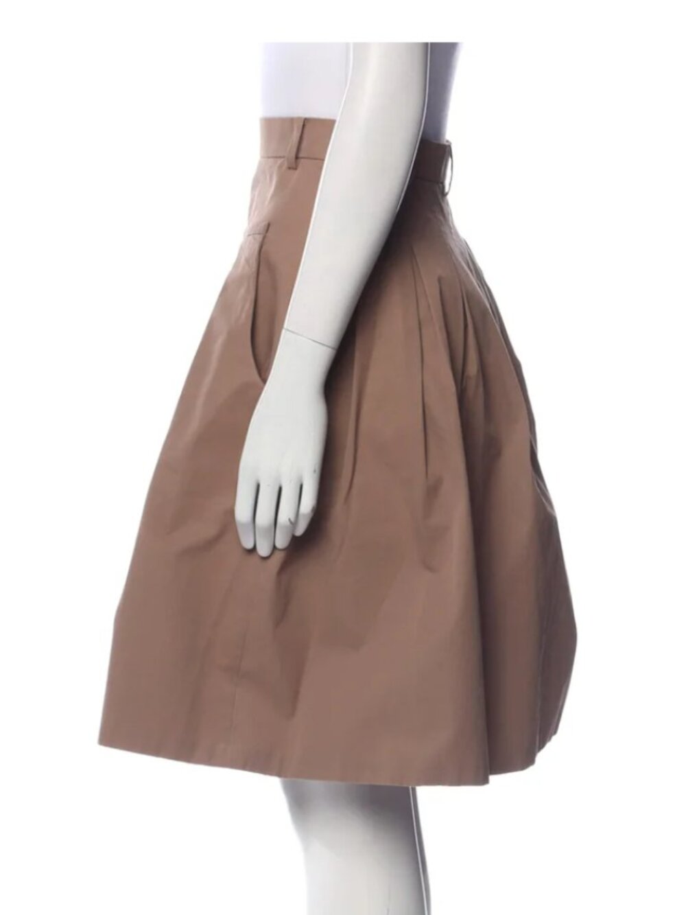 Loro Piana Tan Skirt - Picture 2 of 3
